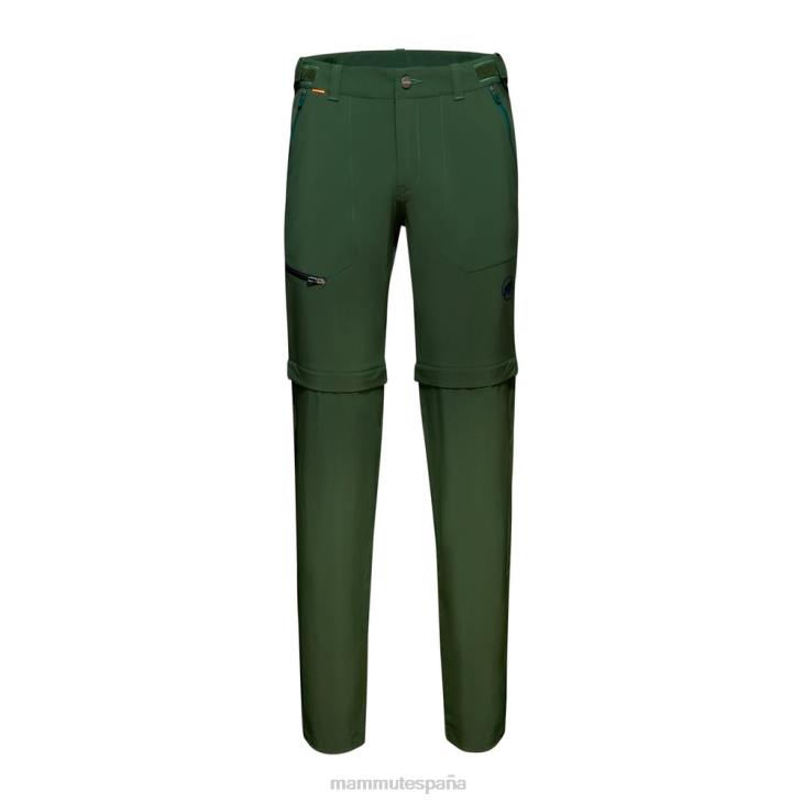 Mammut hombres ropa pantalones runbold con cremallera FZHP1122 bosque