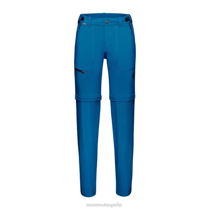 Mammut hombres ropa pantalones runbold con cremallera FZHP1123 hielo profundo