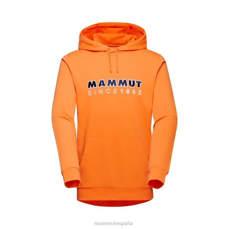 Mammut hombres ropa logotipo con capucha ml FZHP1111 mandarina oscura