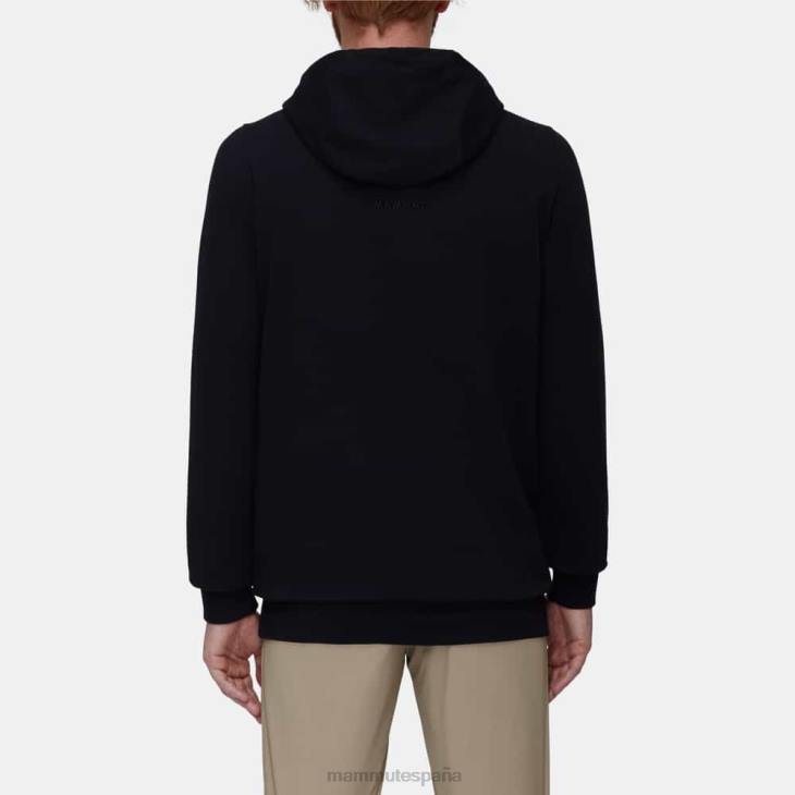 Mammut hombres ropa logotipo con capucha ml FZHP260 negro-picante