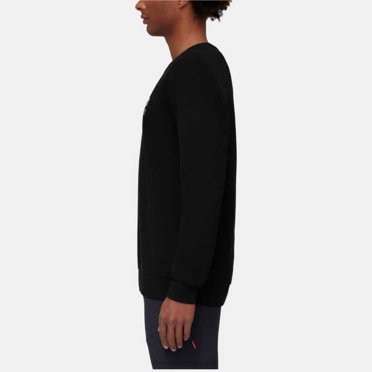 Mammut hombres ropa logotipo de cuello redondo core ml FZHP1036 negro