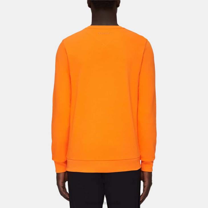 Mammut hombres ropa logotipo de cuello redondo core ml FZHP1037 mandarina oscura