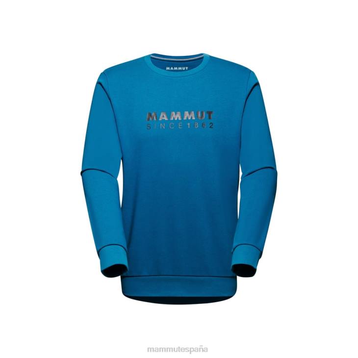 Mammut hombres ropa logotipo de cuello redondo core ml FZHP214 hielo profundo