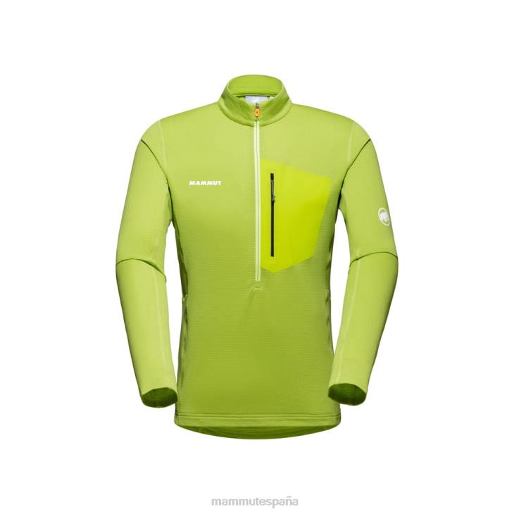 Mammut hombres ropa tirador de media cremallera aenergy light ml FZHP168 granito de cal