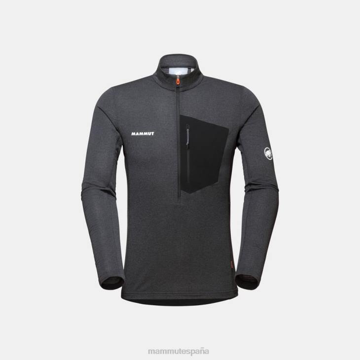 Mammut hombres ropa tirador de media cremallera aenergy light ml FZHP937 fantasma negro