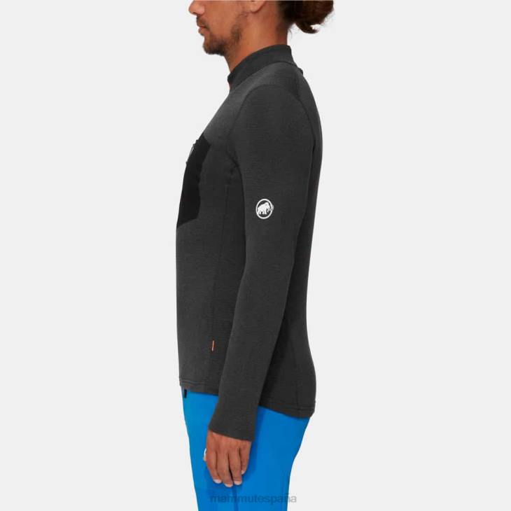 Mammut hombres ropa tirador de media cremallera aenergy light ml FZHP937 fantasma negro