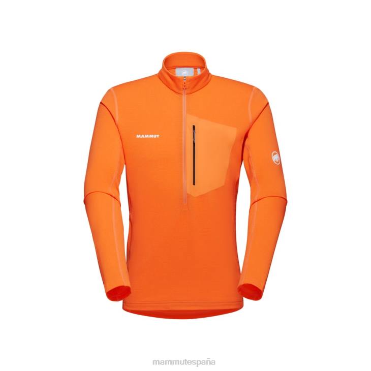 Mammut hombres ropa tirador de media cremallera aenergy light ml FZHP938 Mandarina