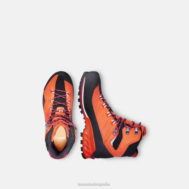 Mammut mujer calzado kento avanzado alta gtx FZHP365 rojo sangre caliente