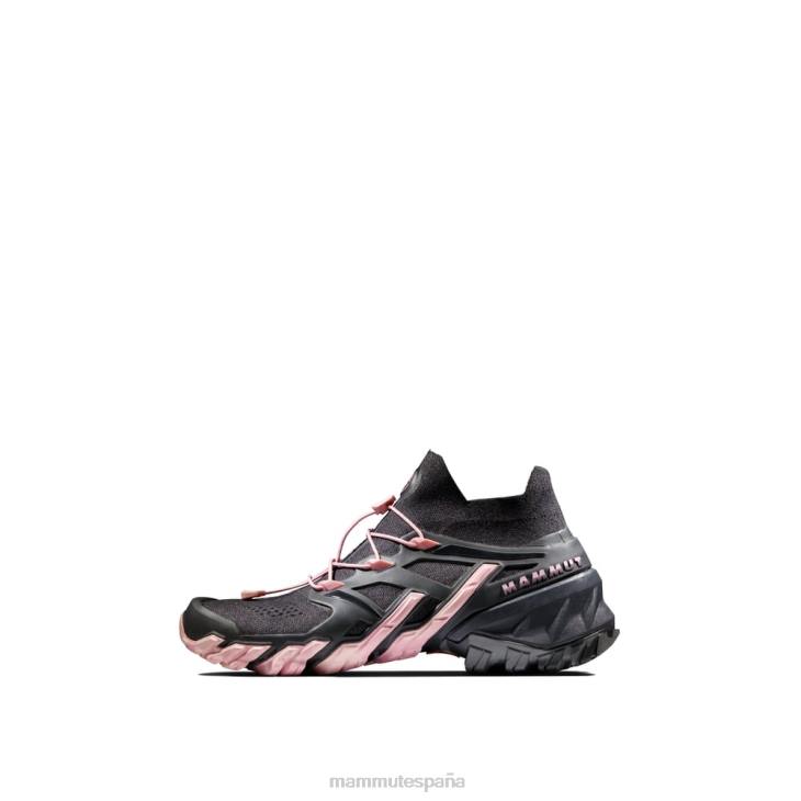 Mammut mujer calzado aegility pro mid dt FZHP345 rosa en polvo negro oscuro