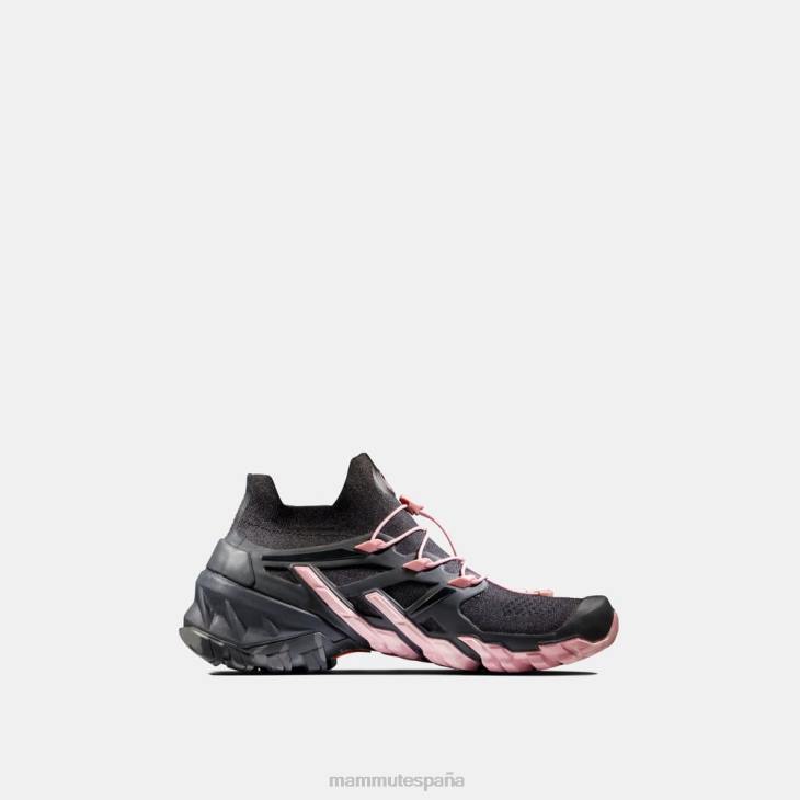 Mammut mujer calzado aegility pro mid dt FZHP345 rosa en polvo negro oscuro