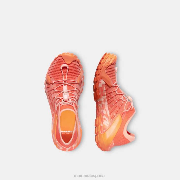 Mammut mujer calzado punto hueco ii bajo FZHP1241 salmón oscuro-salmón claro