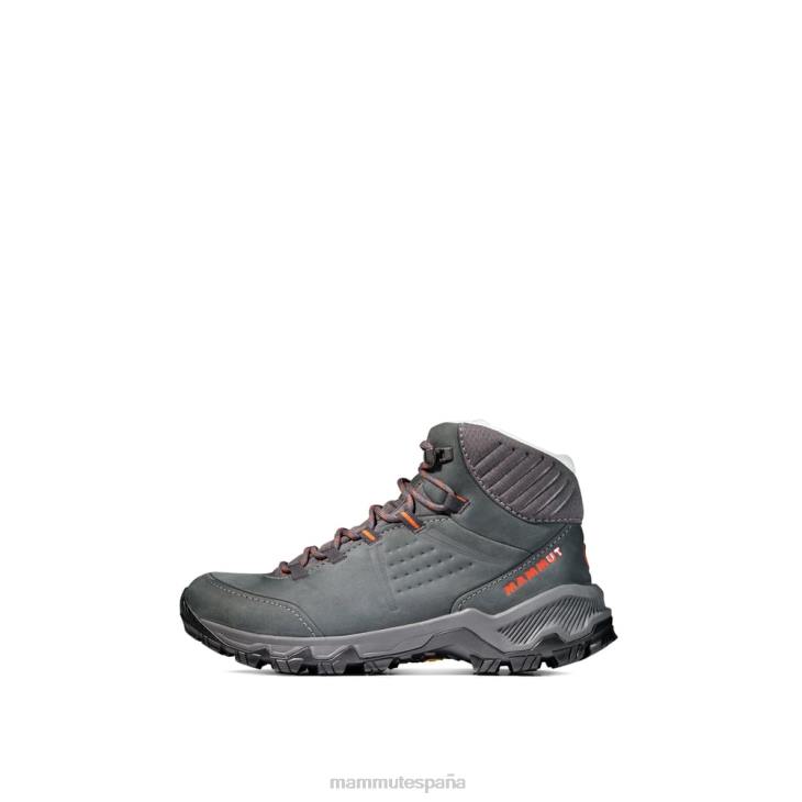 Mammut mujer calzado nova iv mediados de lth FZHP333 rojo negro intenso