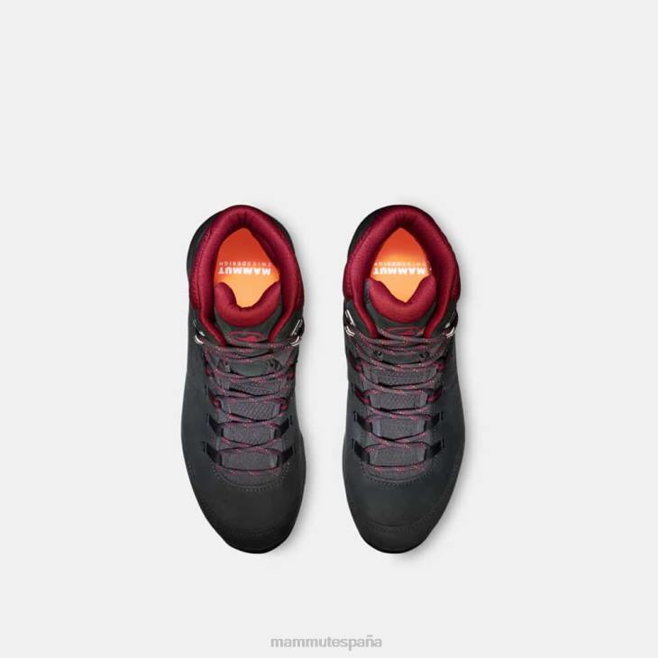 Mammut mujer calzado nova iv mid gtx FZHP355 rojo sangre negro