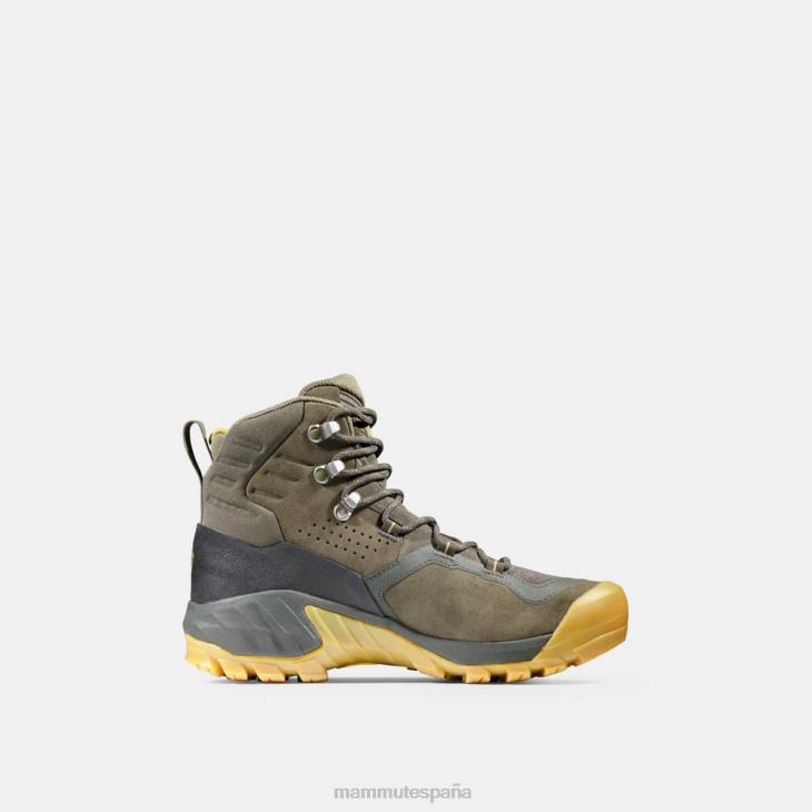Mammut mujer calzado sapuen alta gtx FZHP1259 verde estaño-ámbar oscuro