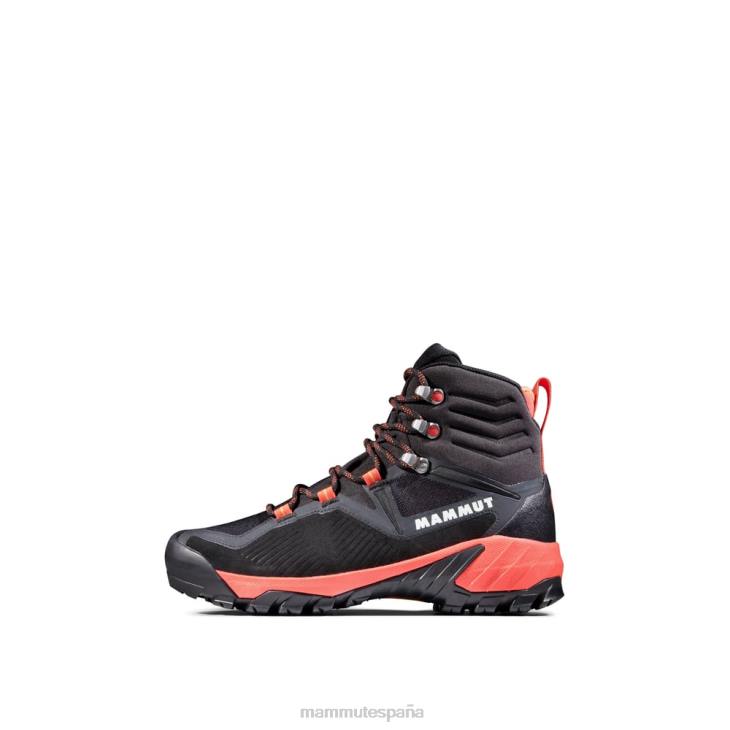 Mammut mujer calzado sapuen alta gtx FZHP1260 salmón negro oscuro