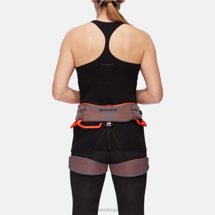 Mammut mujer equipo Arnés cómodo de ajuste rápido. FZHP500 naranja de seguridad para tiburones