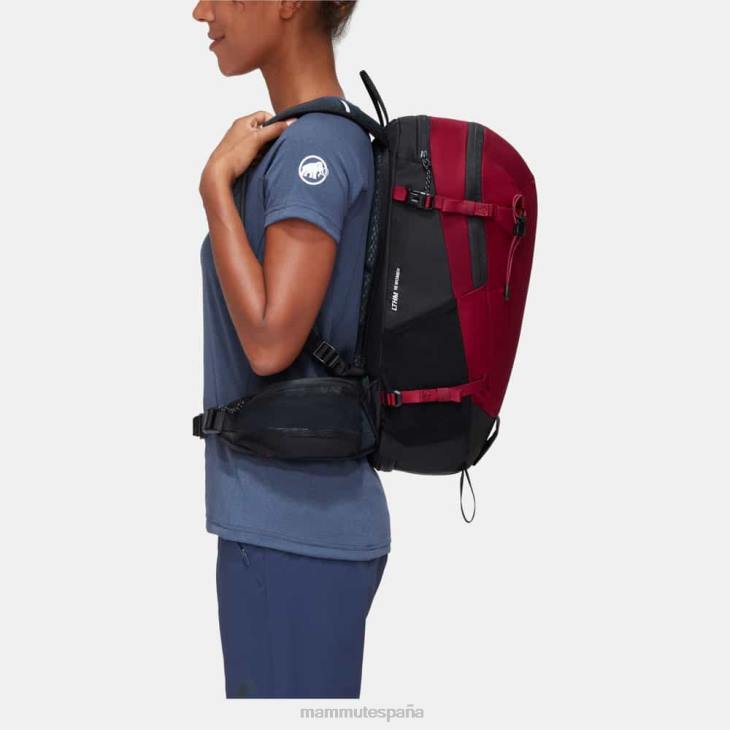 Mammut mujer equipo litio 15 FZHP437 rojo sangre-negro