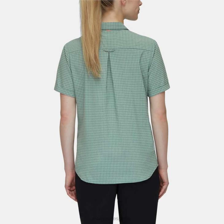 Mammut mujer ropa camisa aada FZHP104 jade-jade oscuro