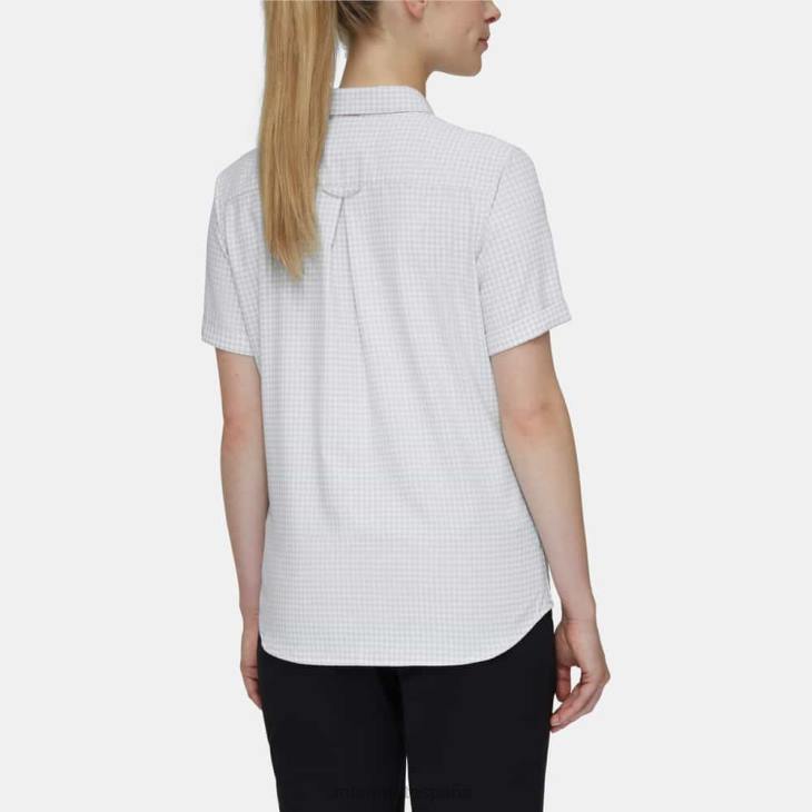 Mammut mujer ropa camisa aada FZHP797 blanco platino