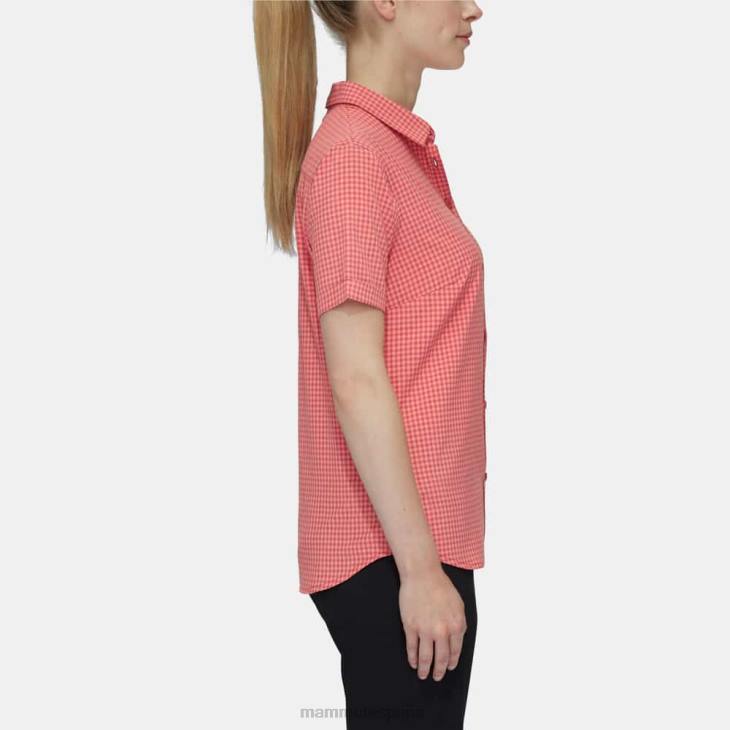 Mammut mujer ropa camisa aada FZHP798 terracota-salmón
