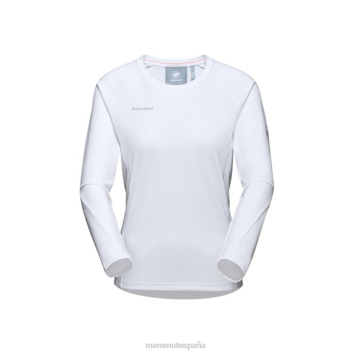 Mammut mujer ropa aegility fl manga larga FZHP1126 blanco