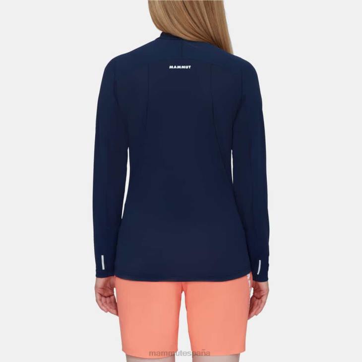 Mammut mujer ropa aenergy fl media cremallera manga larga FZHP846 marina