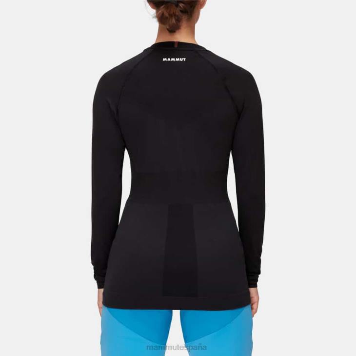 Mammut mujer ropa trift manga larga FZHP1051 negro