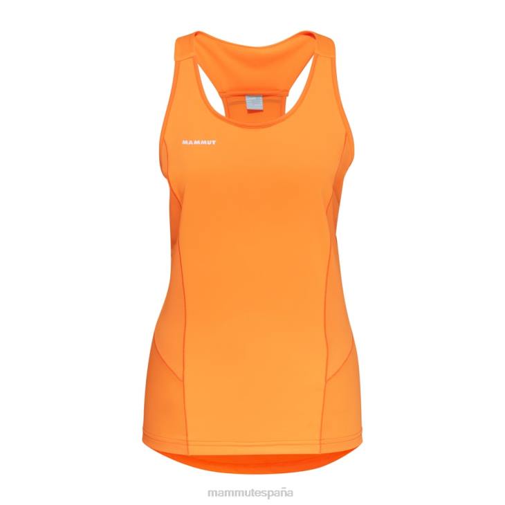 Mammut mujer ropa camiseta sin mangas aenergy fl FZHP108 Mandarina