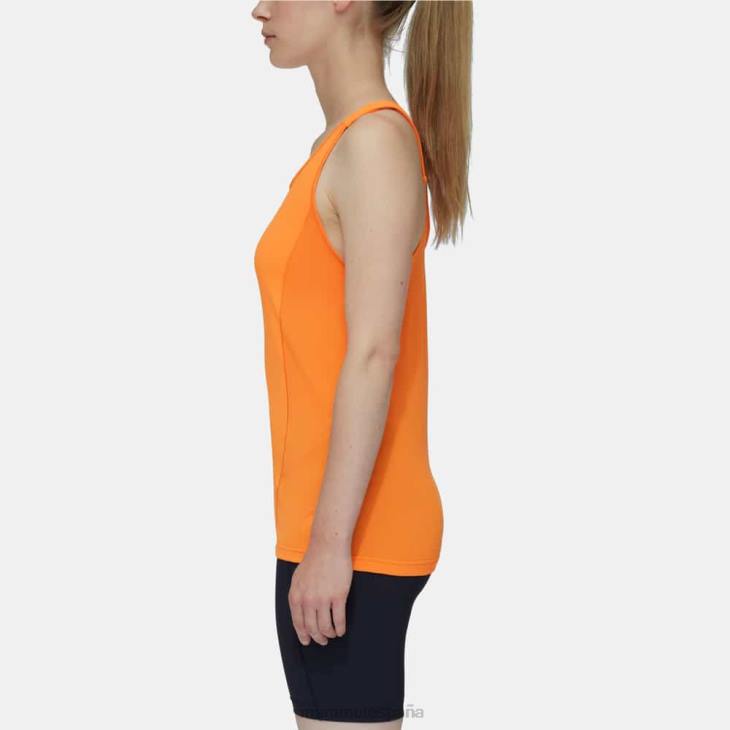 Mammut mujer ropa camiseta sin mangas aenergy fl FZHP108 Mandarina
