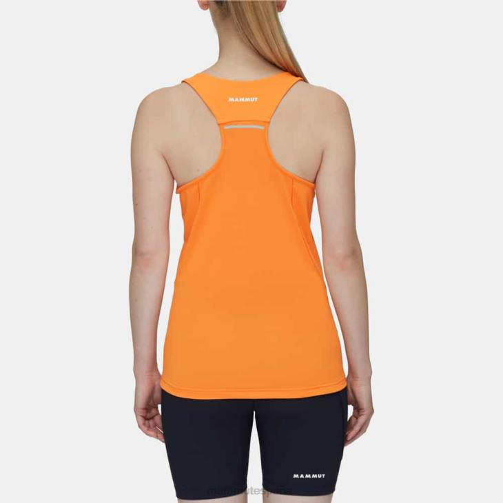 Mammut mujer ropa camiseta sin mangas aenergy fl FZHP108 Mandarina