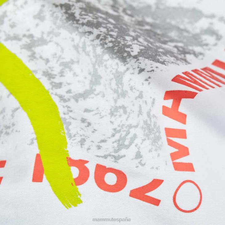 Mammut mujer ropa caja de camiseta central FZHP251 blanco