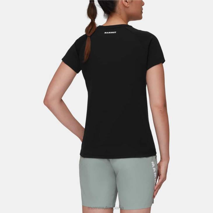 Mammut mujer ropa camiseta aegility fl FZHP238 negro