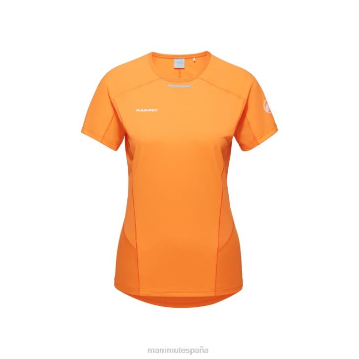 Mammut mujer ropa camiseta aenergy fl FZHP861 Mandarina