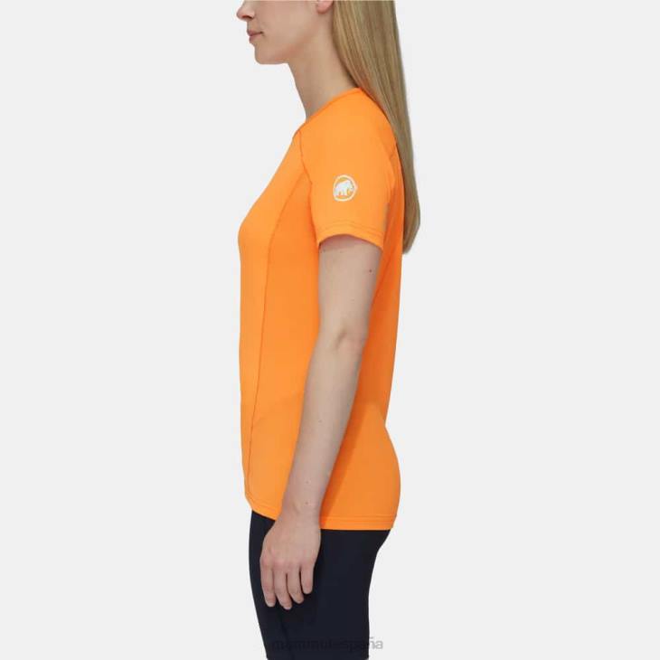 Mammut mujer ropa camiseta aenergy fl FZHP861 Mandarina