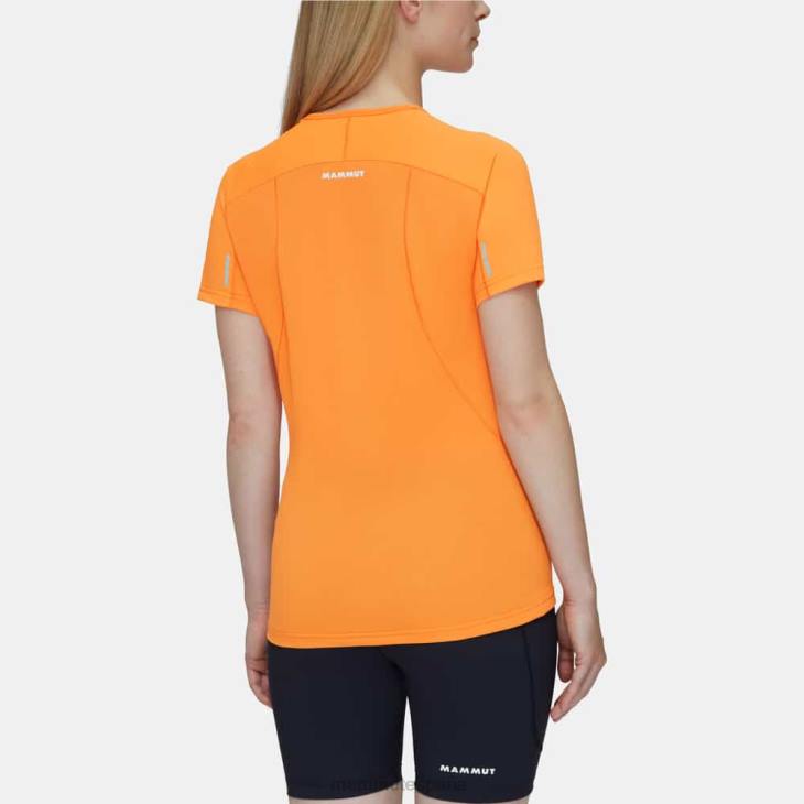 Mammut mujer ropa camiseta aenergy fl FZHP861 Mandarina