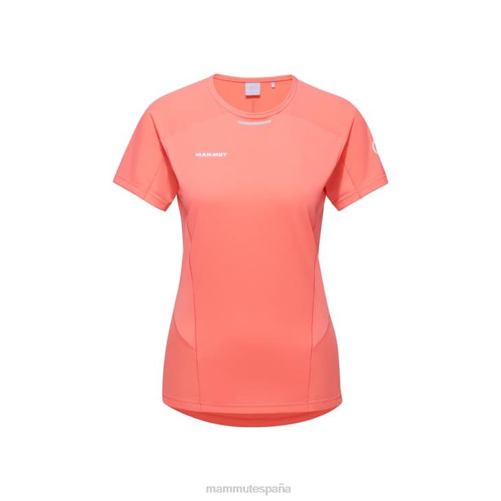 Mammut mujer ropa camiseta aenergy fl FZHP862 salmón