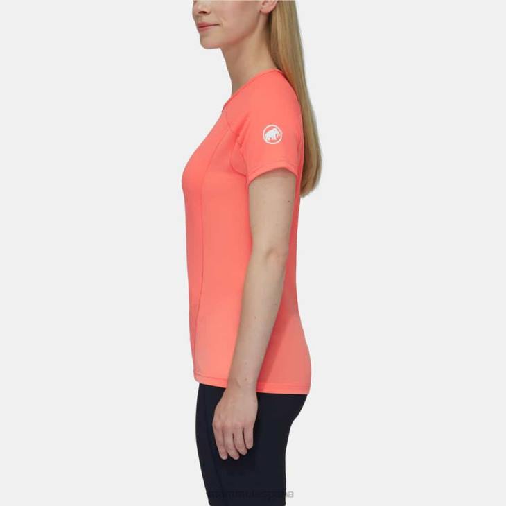 Mammut mujer ropa camiseta aenergy fl FZHP862 salmón