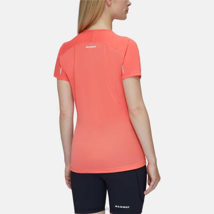 Mammut mujer ropa camiseta aenergy fl FZHP862 salmón