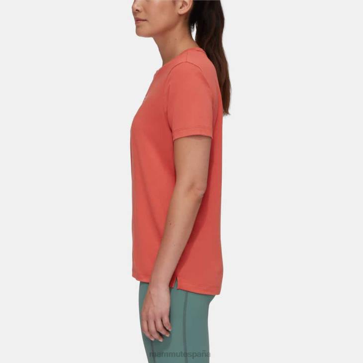 Mammut mujer ropa camiseta central todos los días FZHP1099 terracota