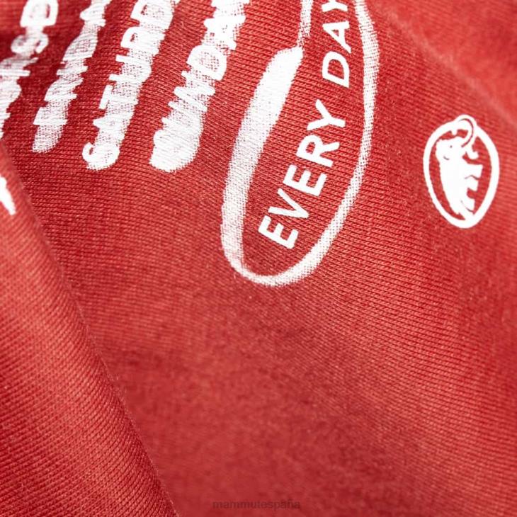 Mammut mujer ropa camiseta central todos los días FZHP1099 terracota