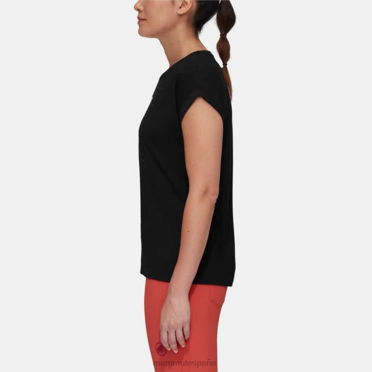 Mammut mujer ropa camiseta montaña eiger FZHP151 negro