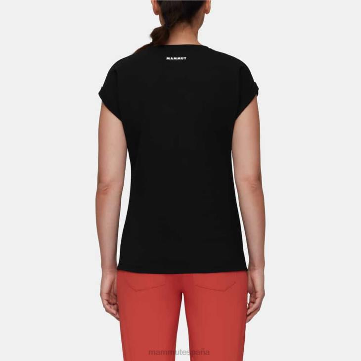 Mammut mujer ropa camiseta montaña eiger FZHP151 negro