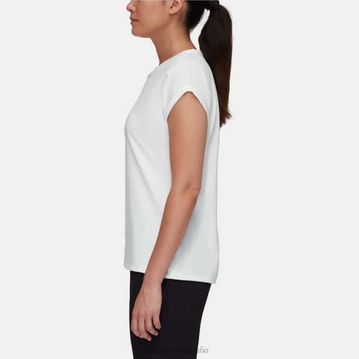Mammut mujer ropa camiseta montaña eiger FZHP892 blanquecino