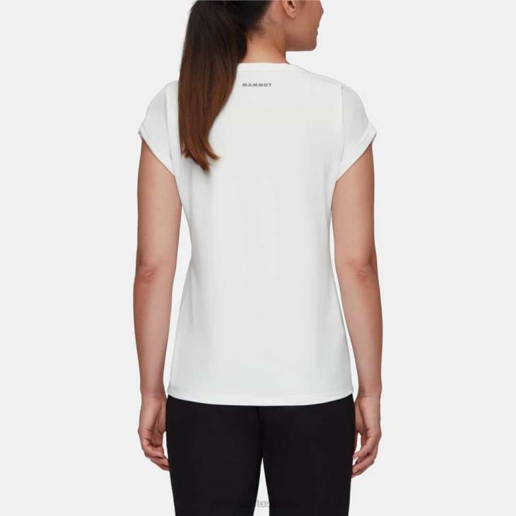 Mammut mujer ropa camiseta montaña eiger FZHP892 blanquecino