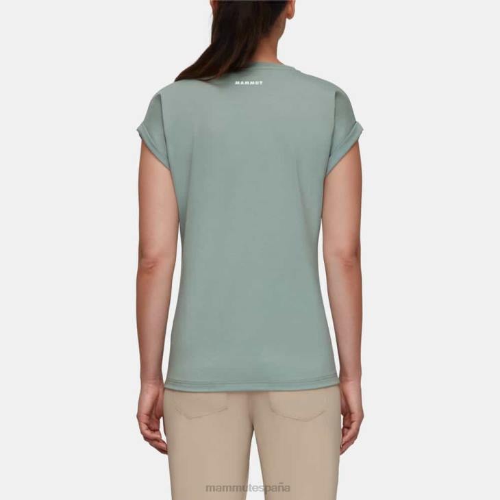 Mammut mujer ropa camiseta montaña fujiyama FZHP1109 jade