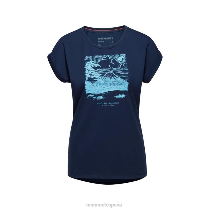 Mammut mujer ropa camiseta montaña fujiyama FZHP1110 marina