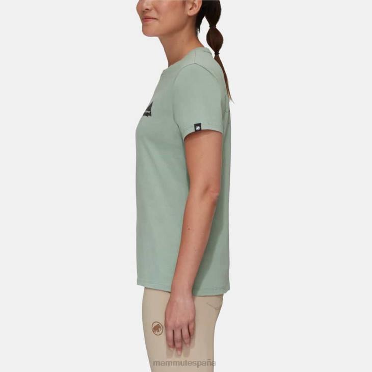 Mammut mujer ropa camiseta risco Massone FZHP1091 jade