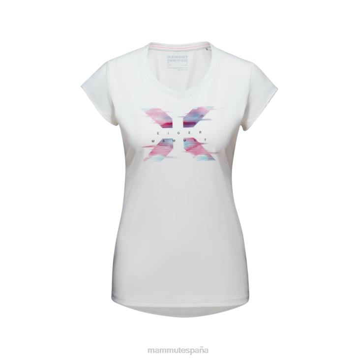 Mammut mujer ropa camiseta trovat light fader FZHP248 blanquecino