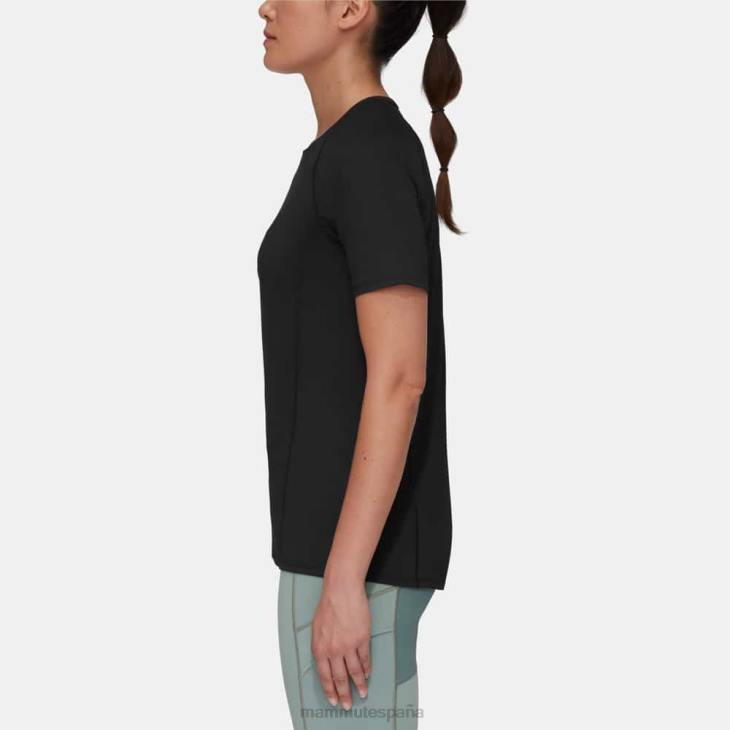Mammut mujer ropa logo de la camiseta selun fl FZHP149 negro