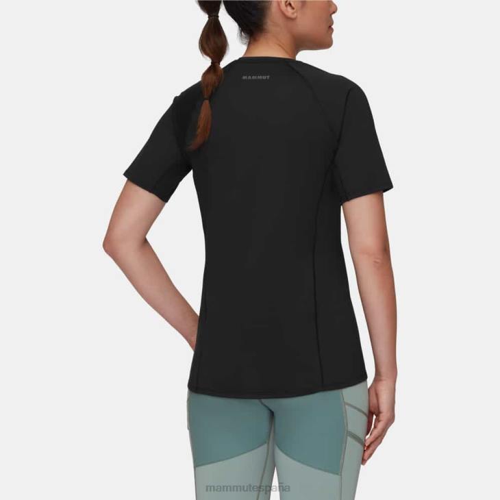 Mammut mujer ropa logo de la camiseta selun fl FZHP149 negro